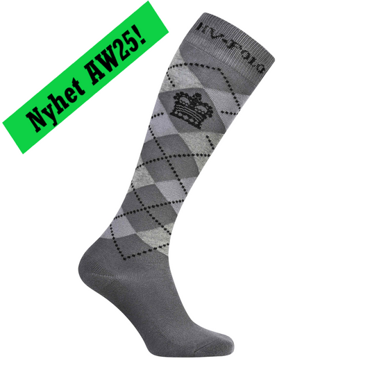 Socks Argyle, prisvärda klassiska ridsockar, flera färger