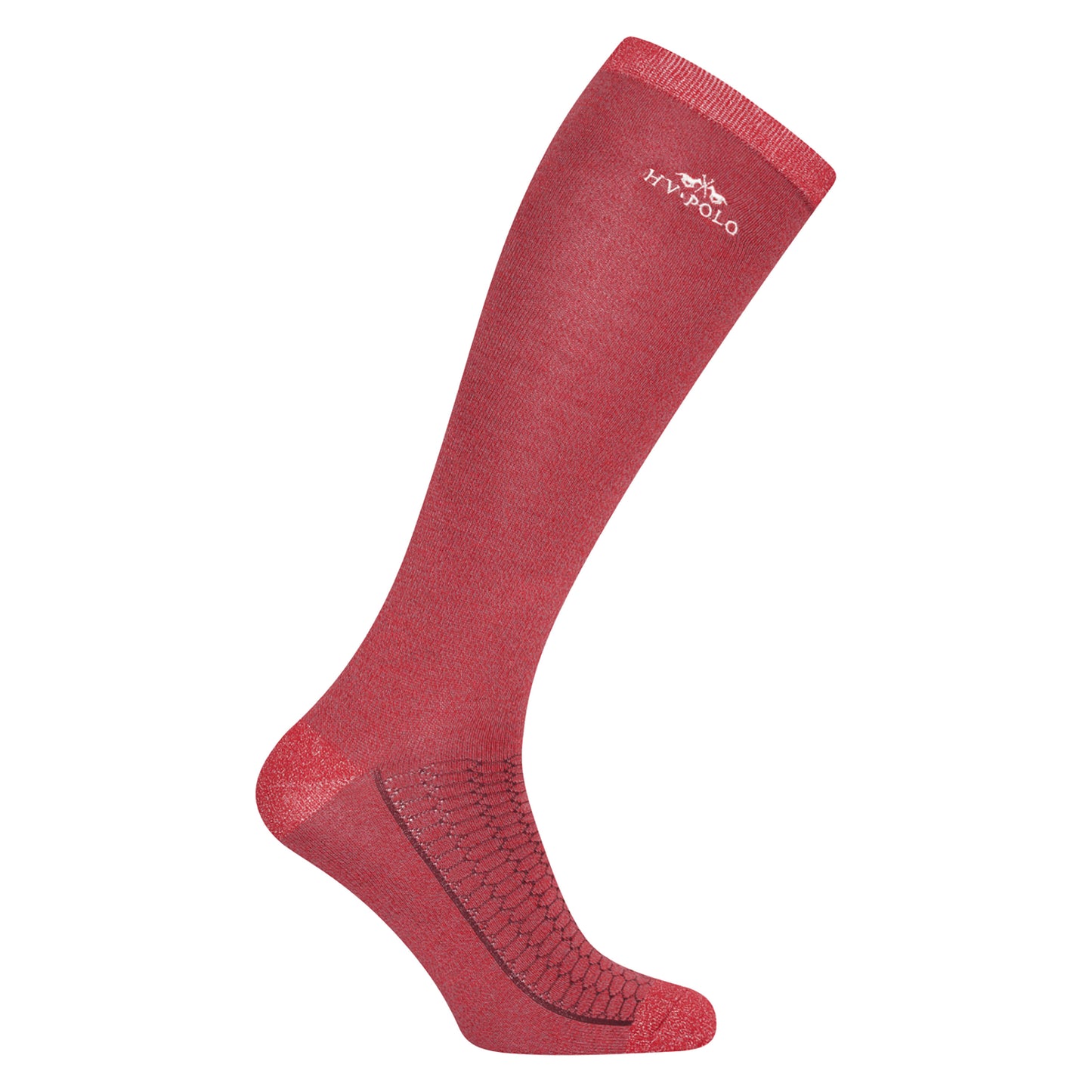 HV Polo Socks Saar, ridsockar med dekorerande lurextrådar
