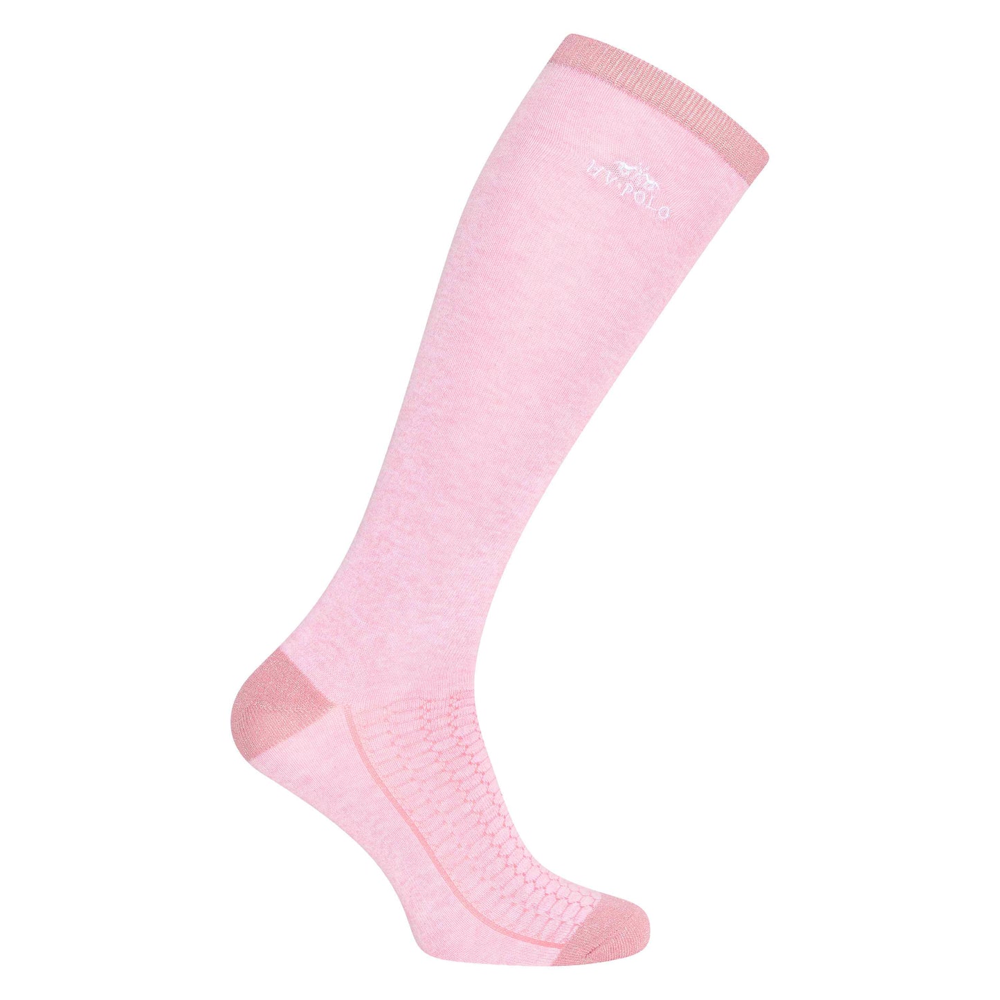 HV Polo Socks Saar, ridsockar med dekorerande lurextrådar