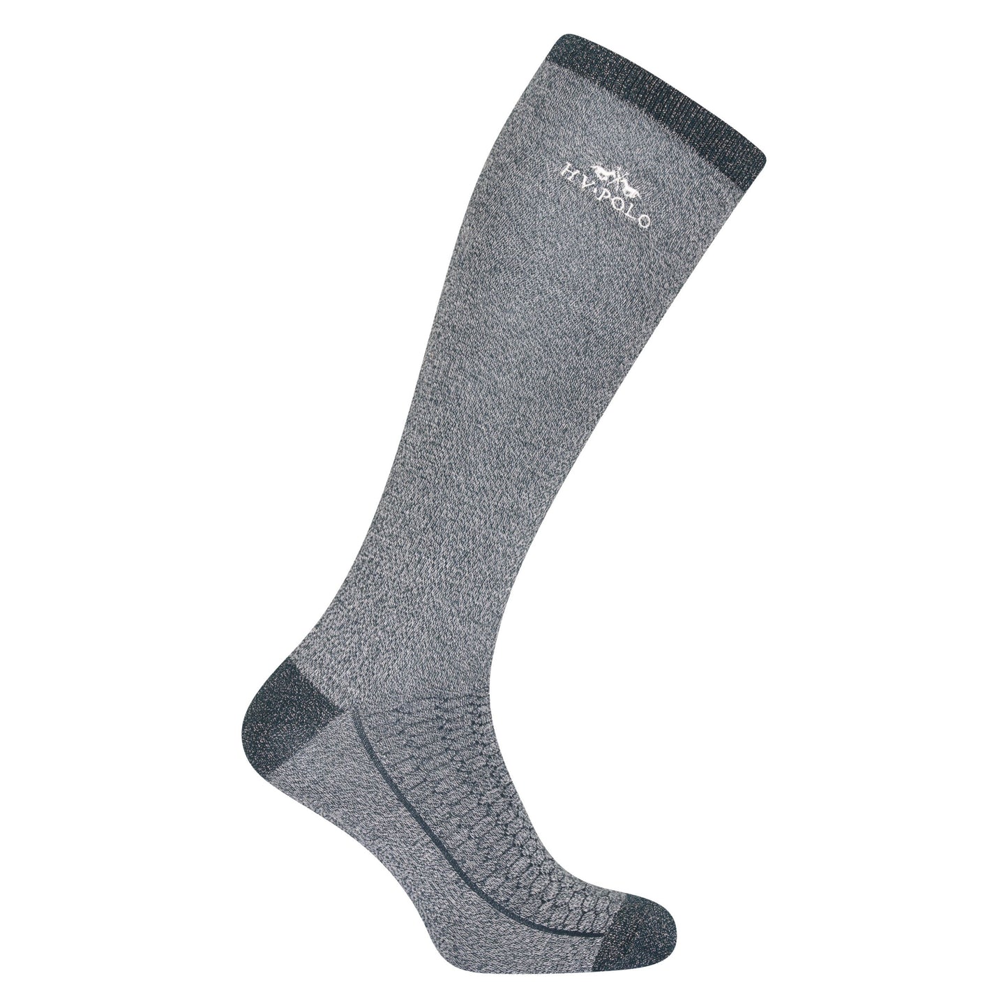HV Polo Socks Saar, ridsockar med dekorerande lurextrådar