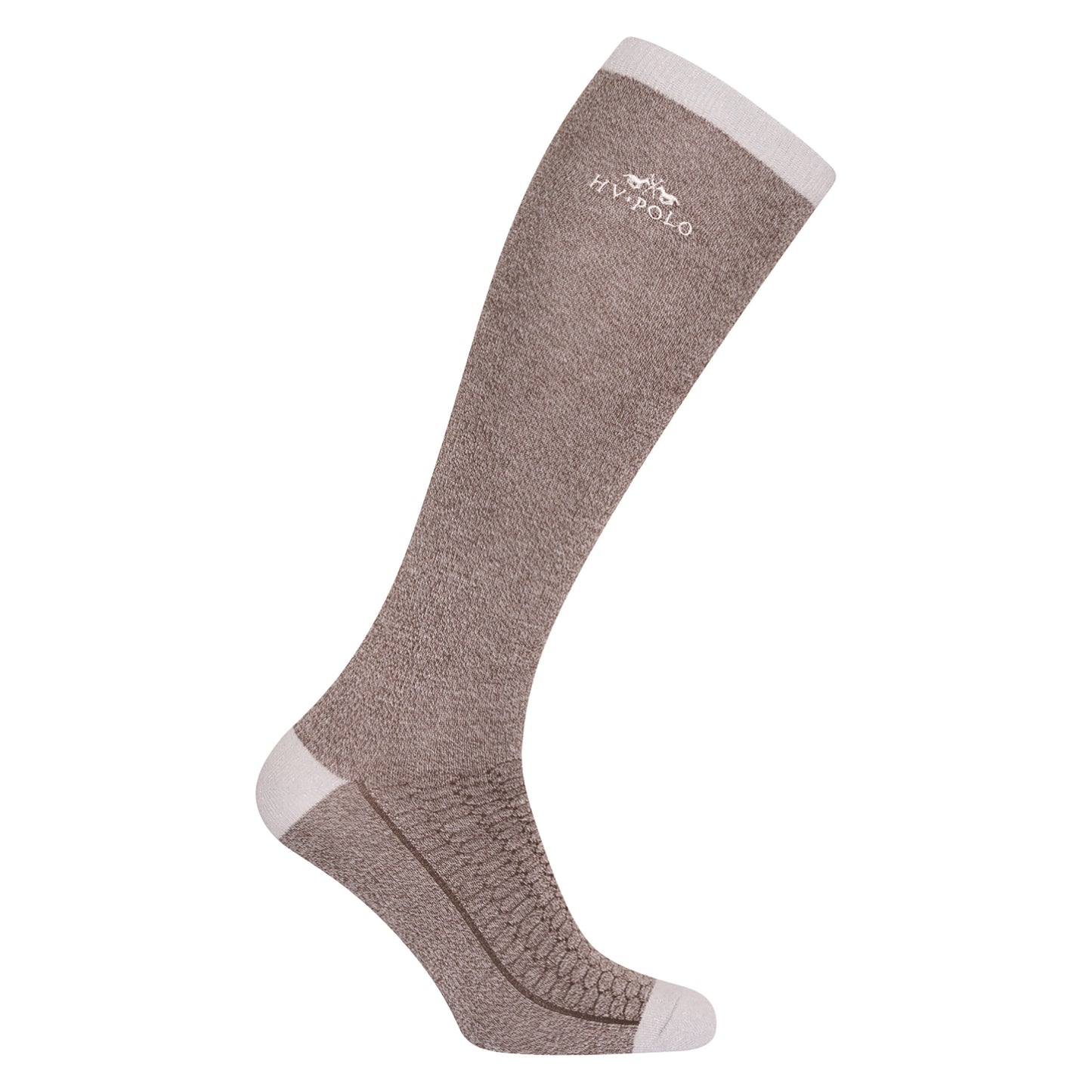 HV Polo Socks Saar, ridsockar med dekorerande lurextrådar