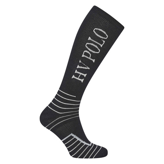 Socks Novia, snygga ridsockar med HV Polo logga, flera färger