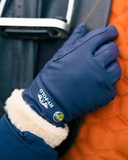 Gloves Garnet, vattentåliga varma ridhandskar