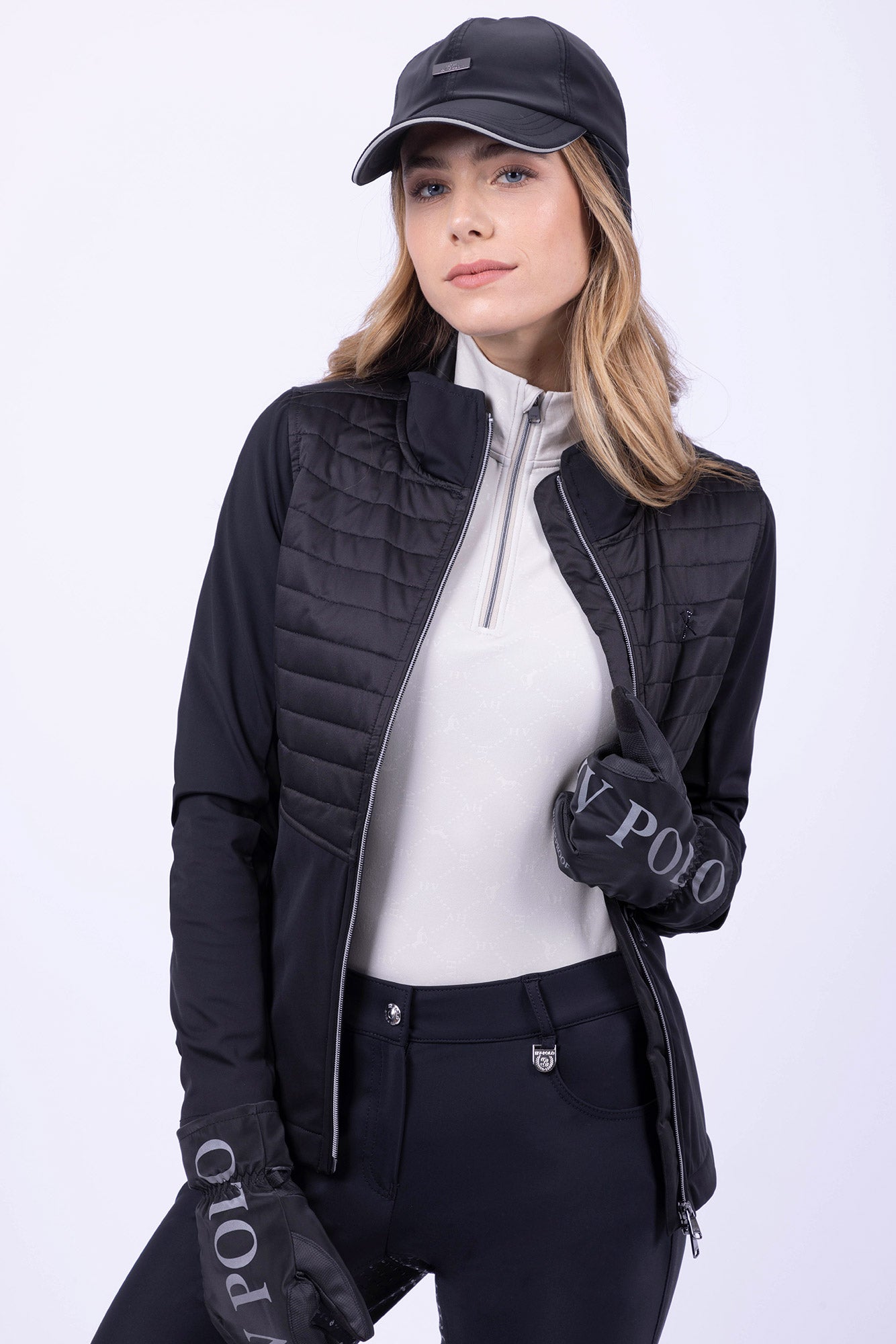 Gloves Novia, fodrade vattentäta smartphone vänliga ridvantar