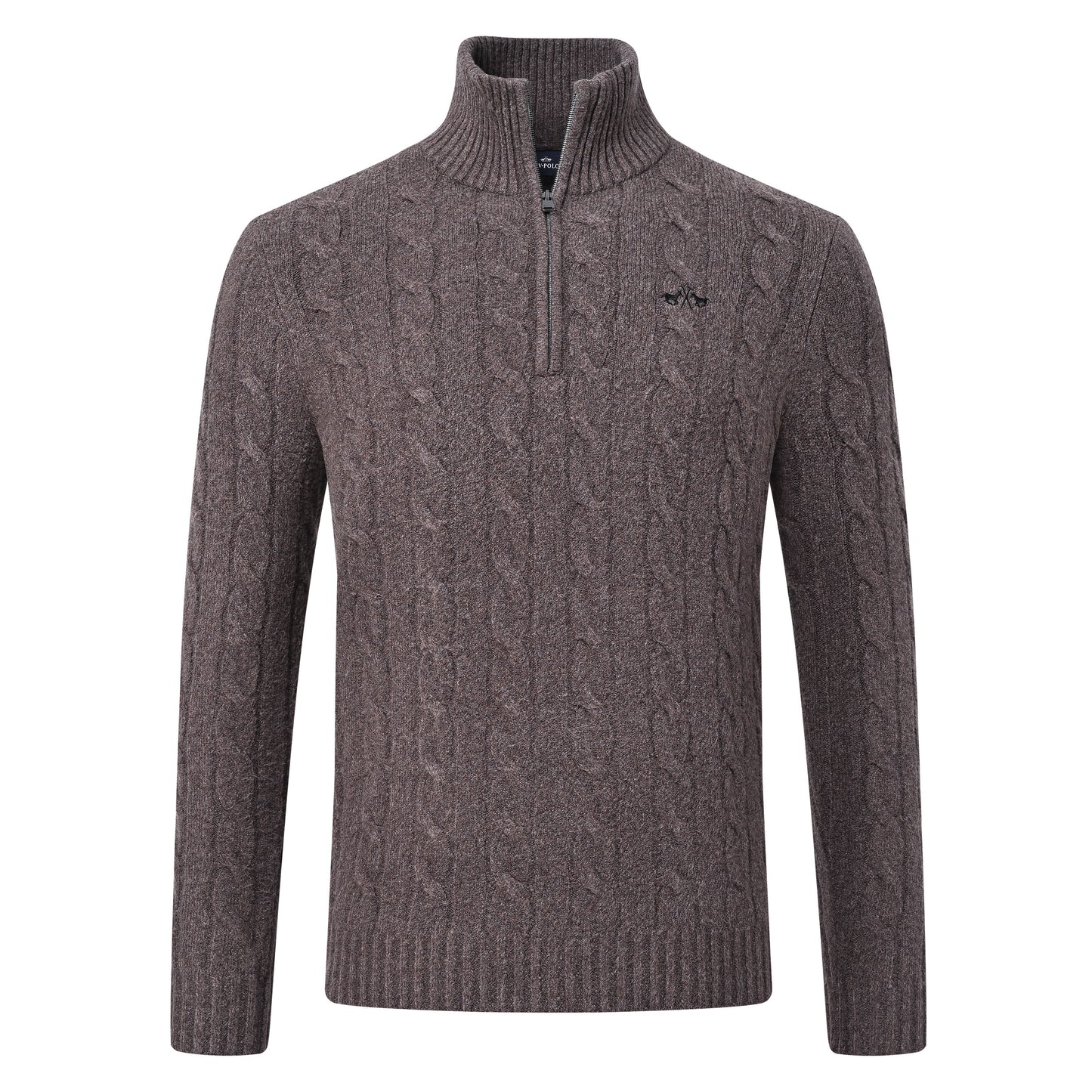 Pullover Dan, ribbstickad pullover herr