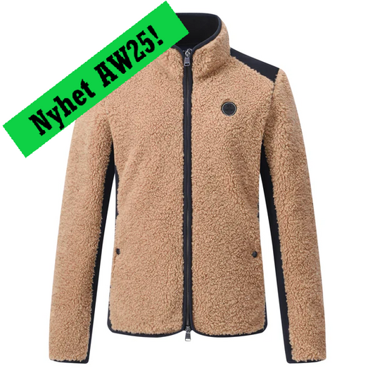 Jacket Florence, tunn teddy jacka för vår sommar höst