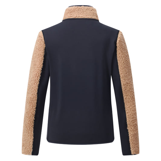 Jacket Florence, tunn teddy jacka för vår sommar höst