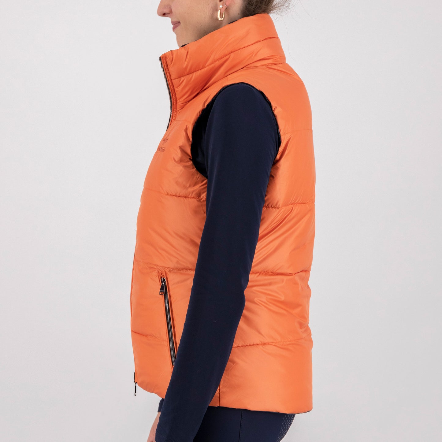 HV Polo Bodywarmer Claire Reversible, elegant vändbar ridväst