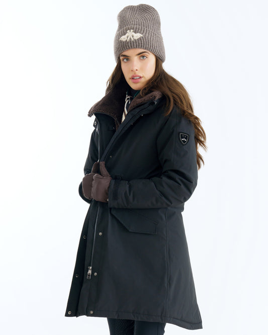 Parka Laura, varm och skön ridkappa