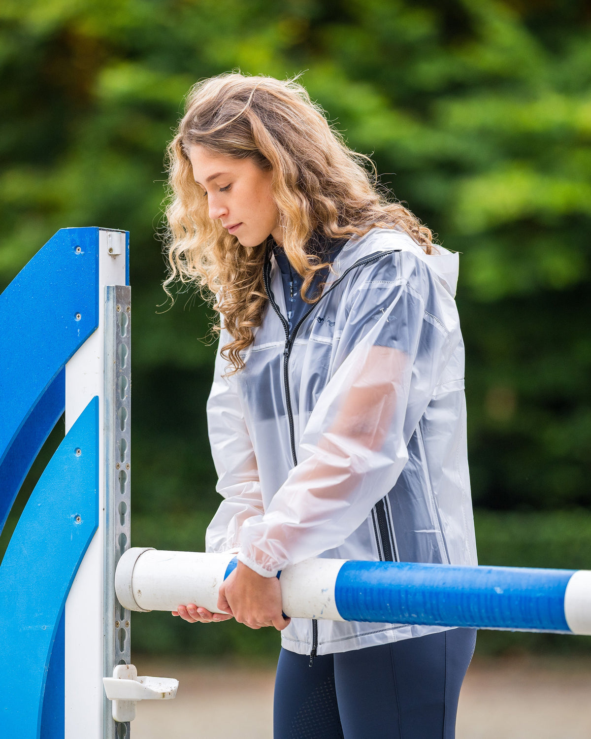 Raincoat Louise, transparent regnjacka