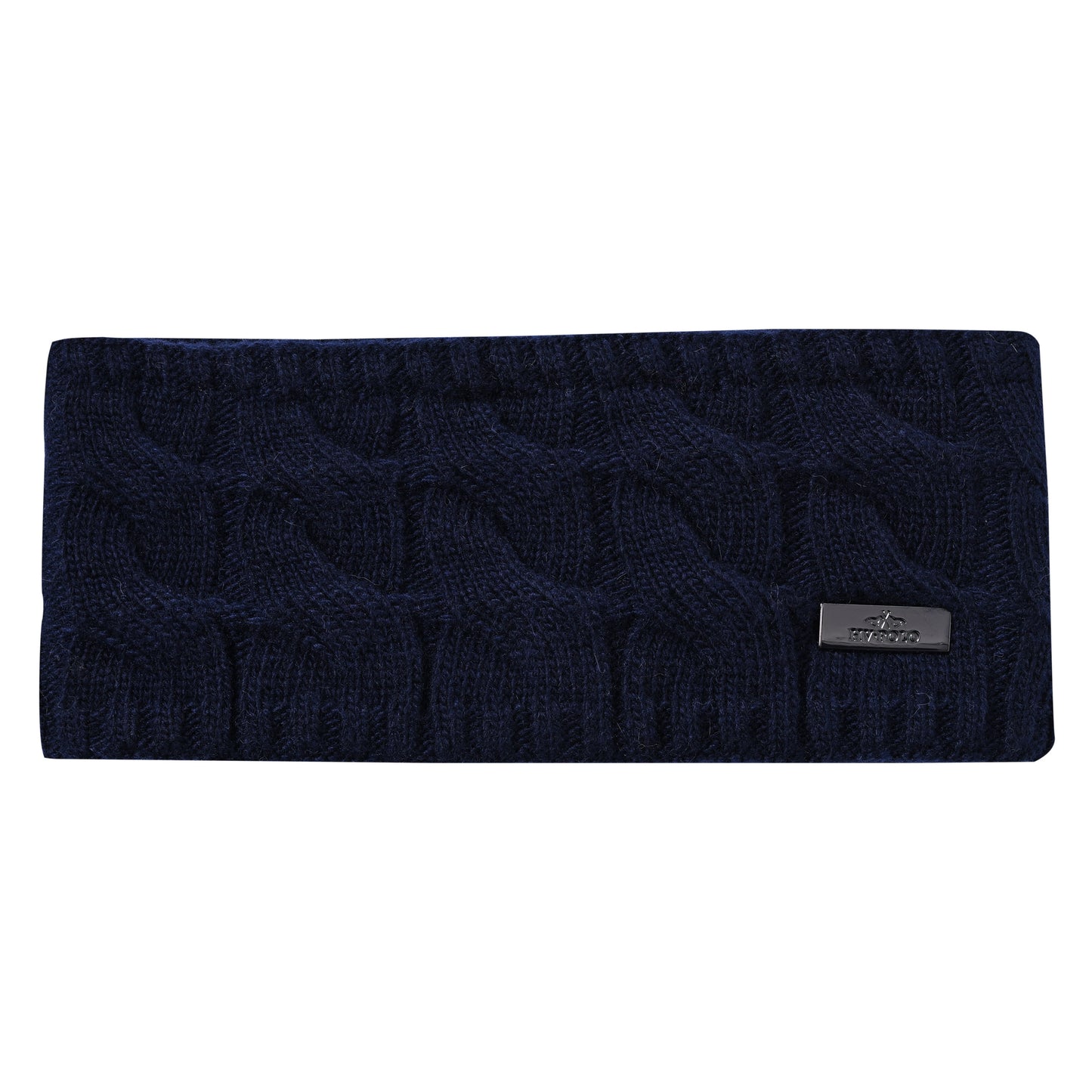 Headband Claire, stilrent stickat pannband