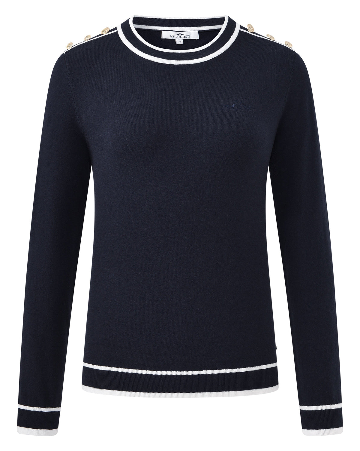 Pullover Xanna, stickad tröja