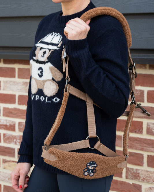 Headcollar Polo Teddy, mjuk komfort med lekfull design