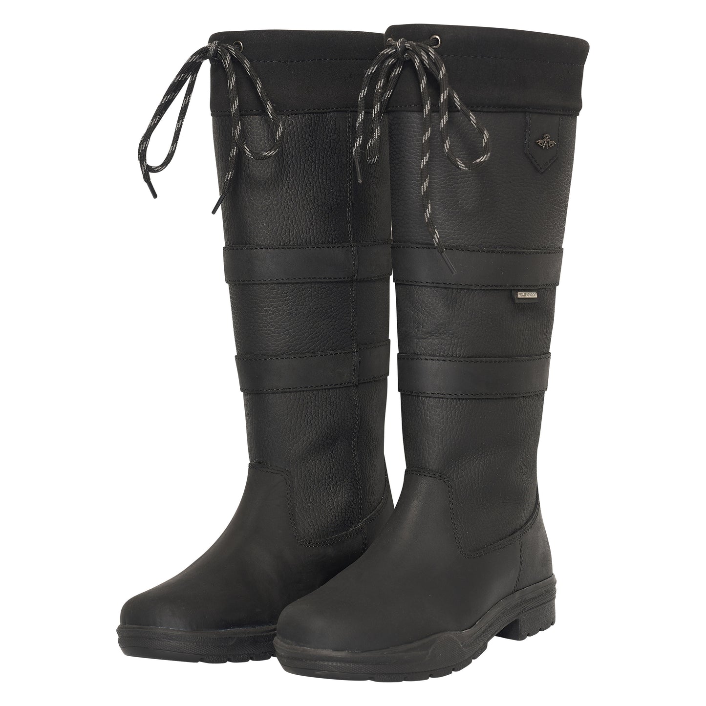 Boots Lacey Long, höga vattentäta vinterstövlar i läder