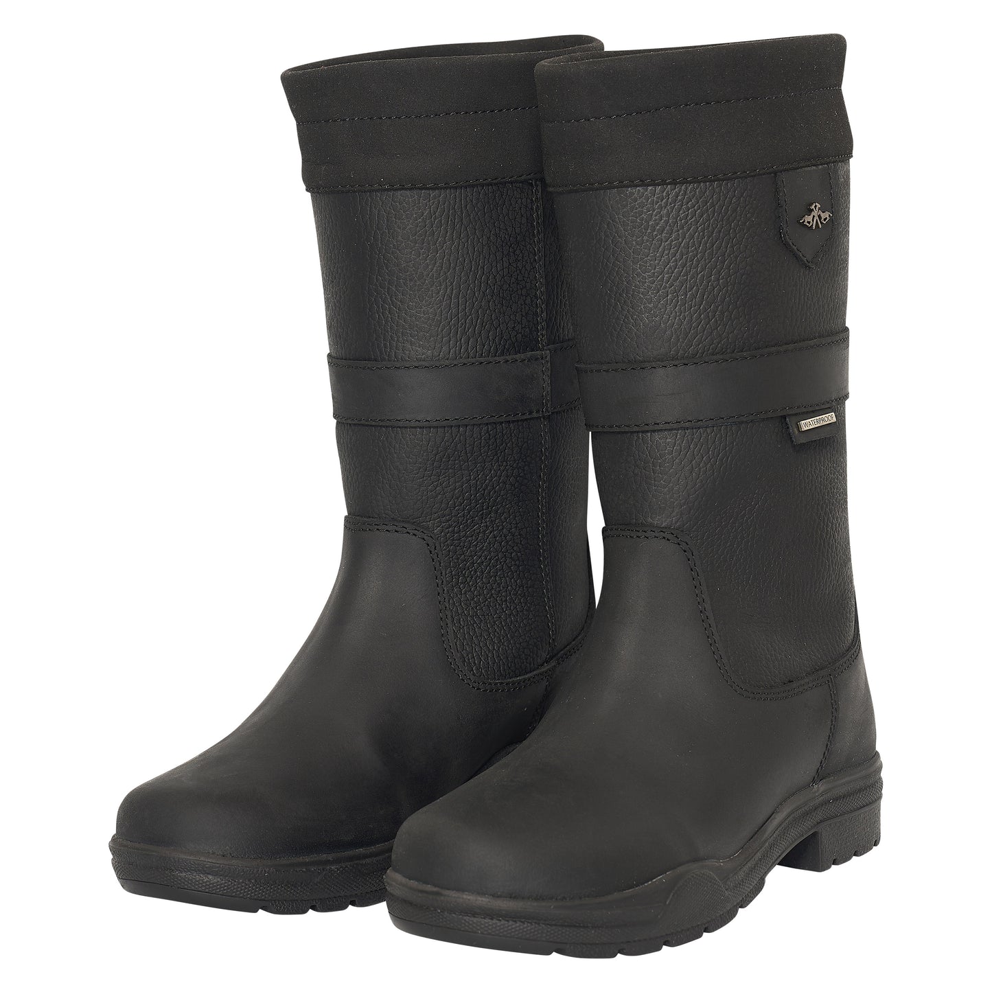 Boots Lacey Short, låga vattentäta vinterstövlar i läder