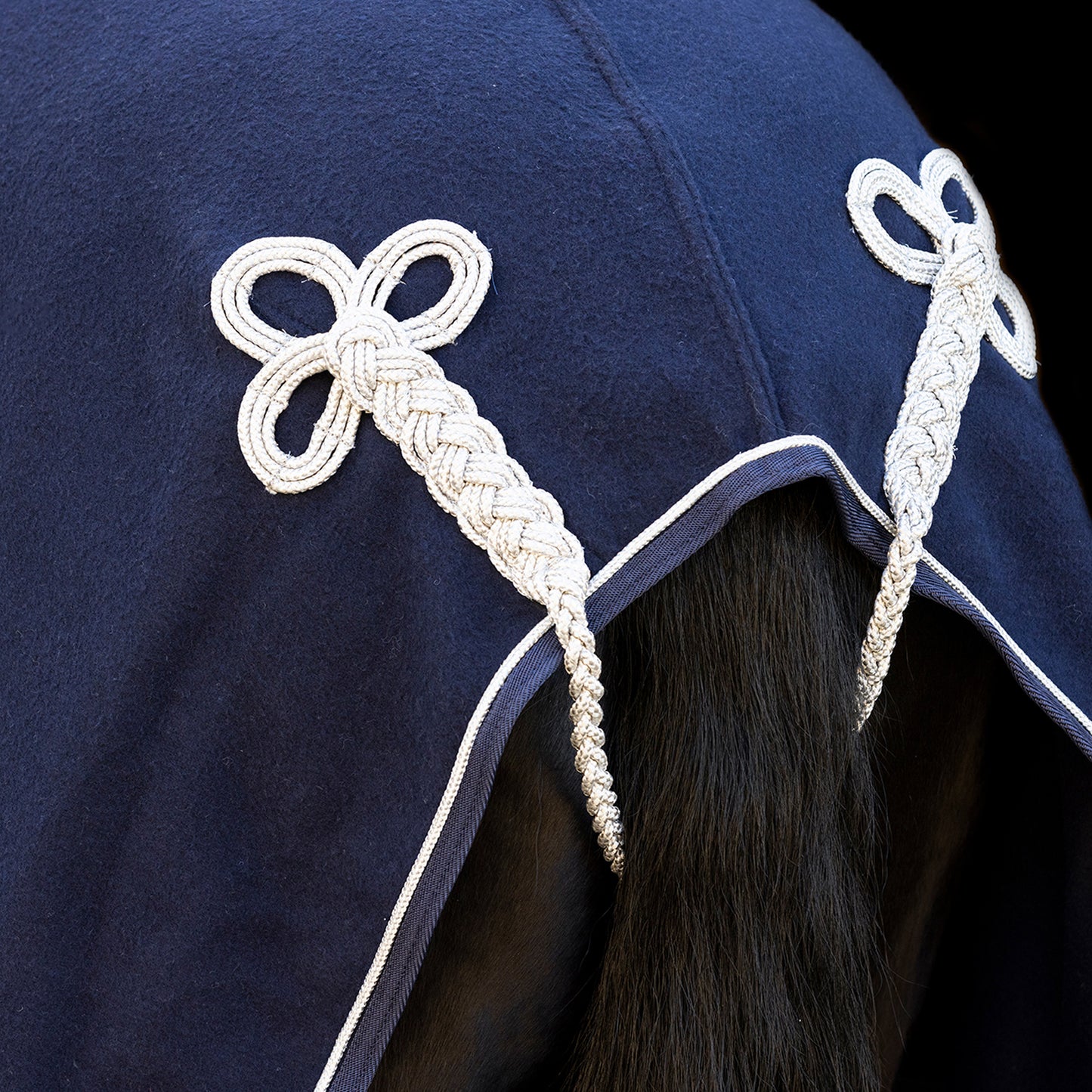 HV Polo Wool Blanket Scottie, elegant stalltäcke i ull