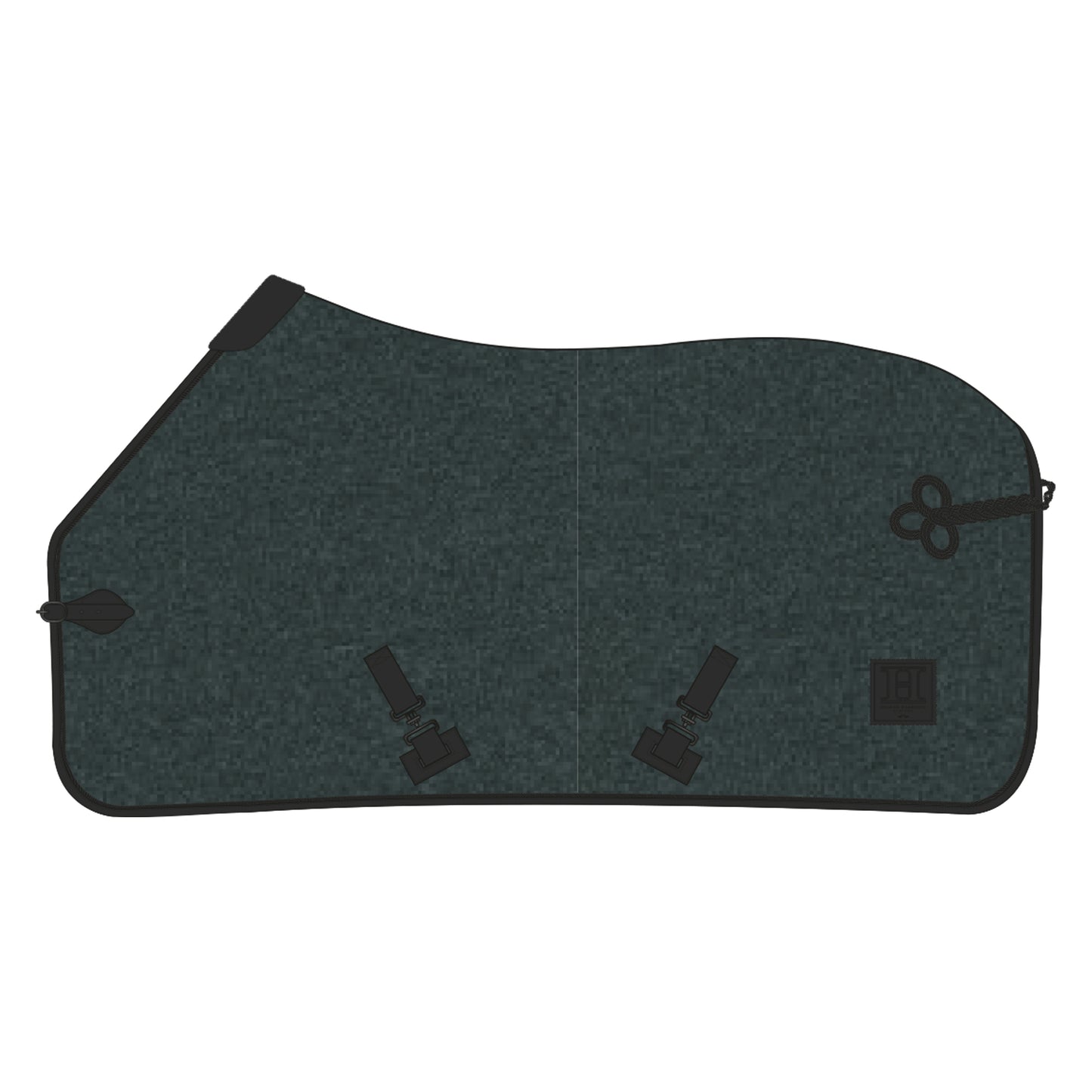 HV Polo Wool Blanket Scottie, elegant stalltäcke i ull