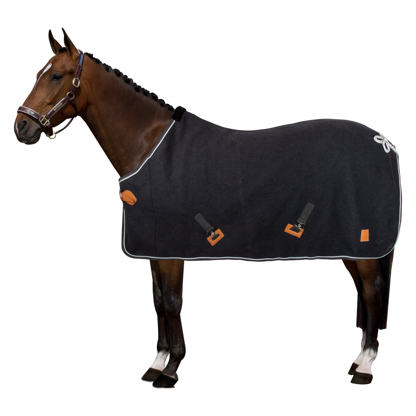 HV Polo Wool Blanket Scottie, elegant stalltäcke i ull
