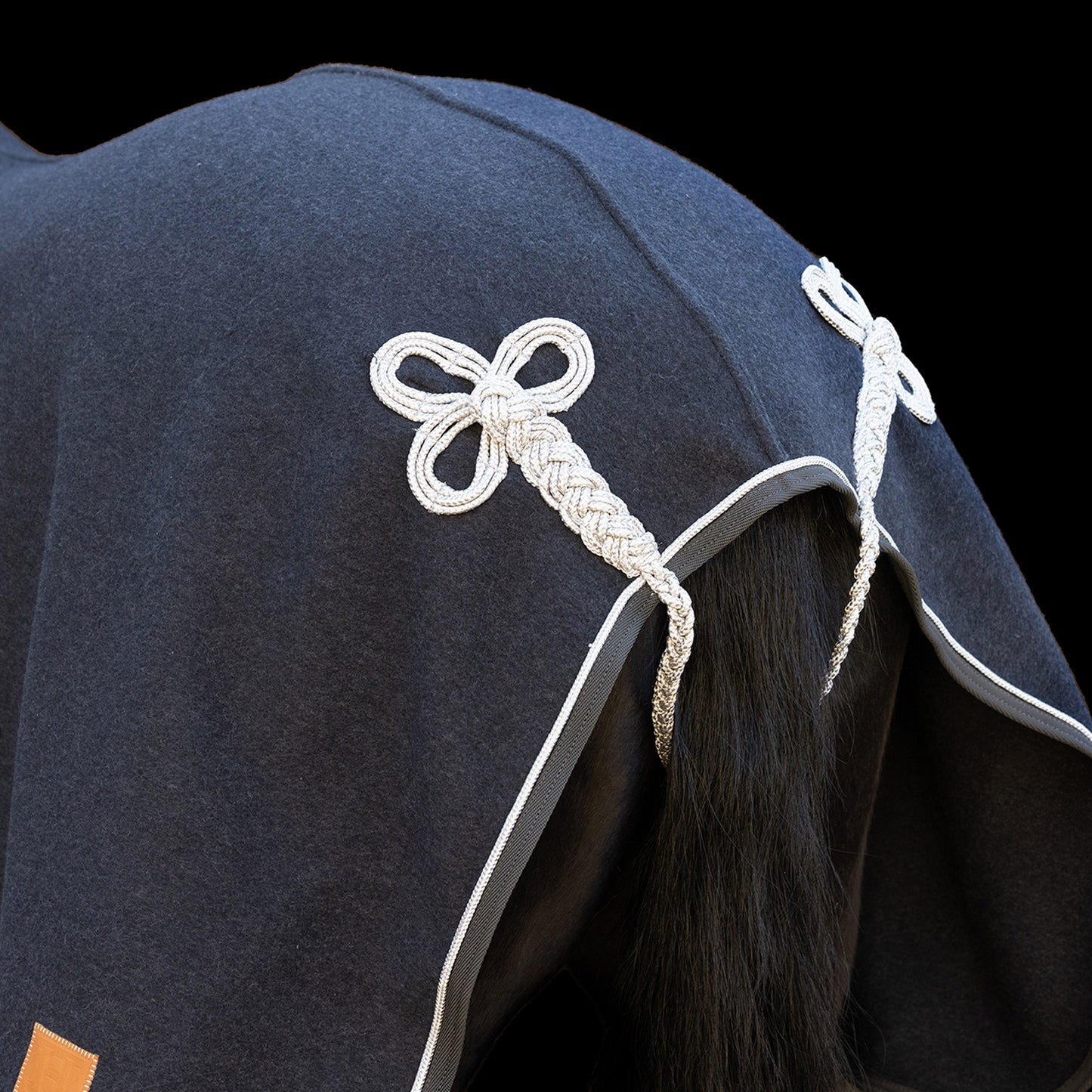 HV Polo Wool Blanket Scottie, elegant stalltäcke i ull