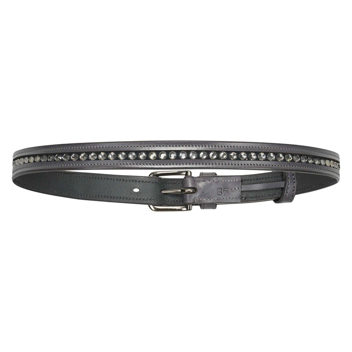 Belt Olania Sparkle, smalt läderbälte, flera färger