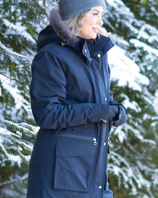 Inferno Long Heated Waterproof Riding Coat, uppvärmd vinterridkappa