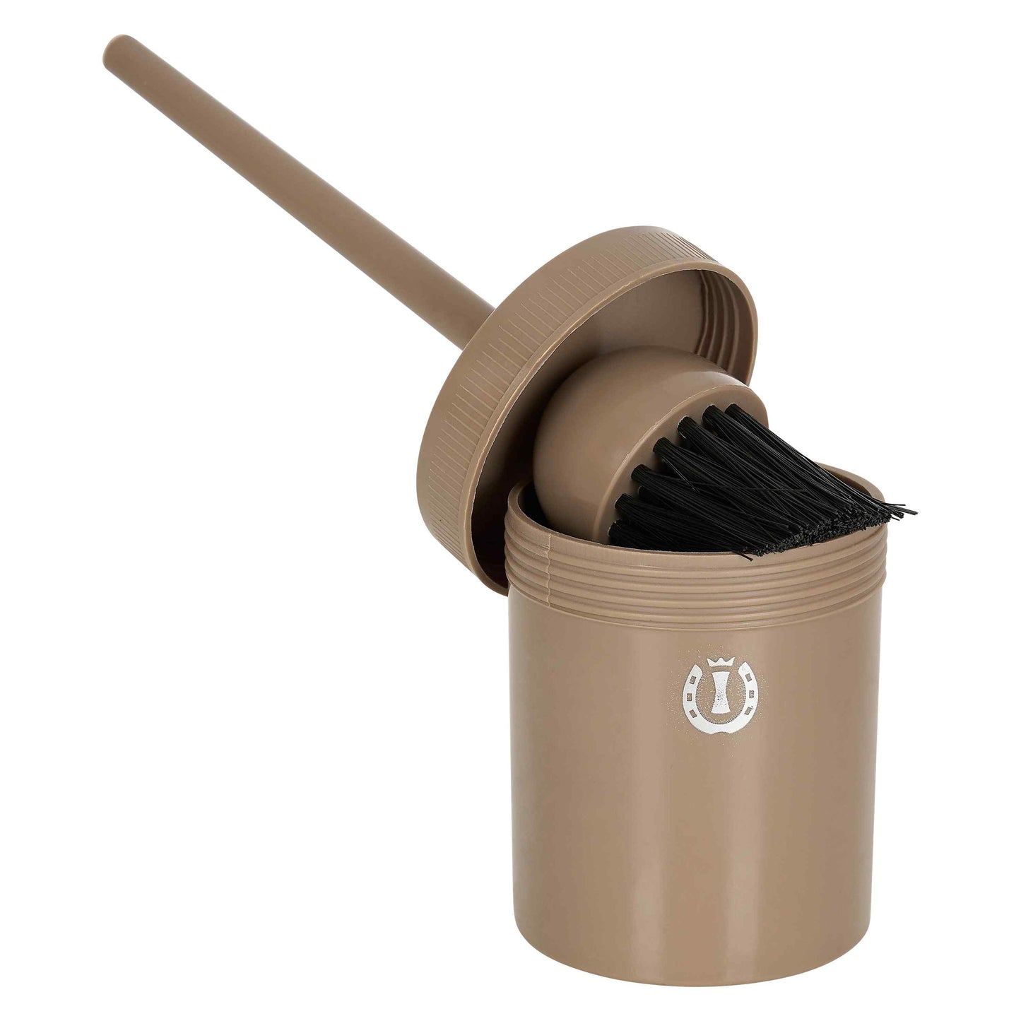 Hoof Oil Brush with Container, hovpensel med burk