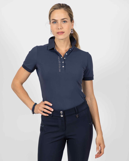Tech Polo Myrthe, t-shirt polokrage