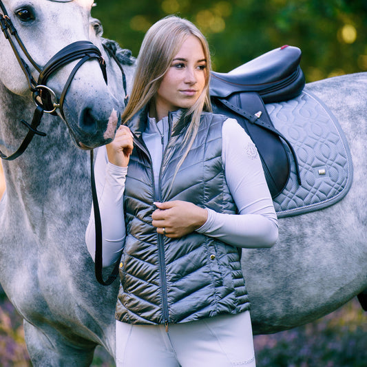 Bodywarmer Jane, sygg vadderad väst, flera färger