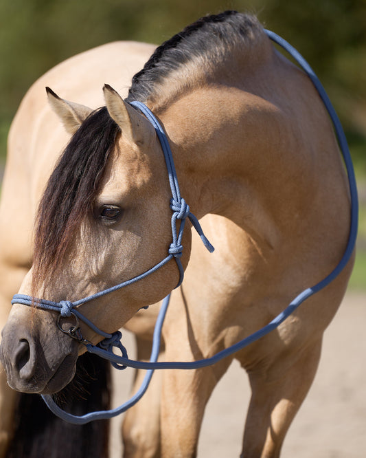 Rope Headcollar Free Ride, lättvikt repgrimma
