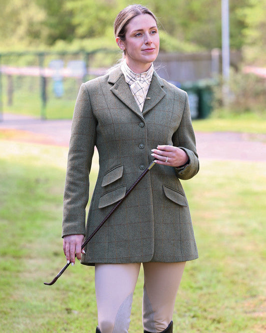 Claydon Beaufort Tweed Riding Jacket, ridkavaj i tweed