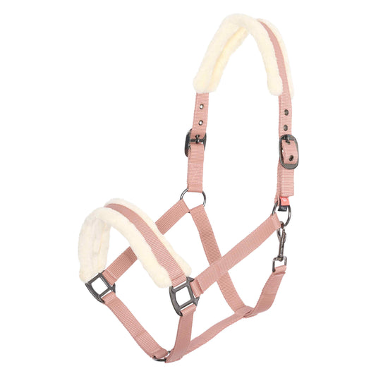 Headcollar Classic Fur, grimma med fuskpäls, flera färger