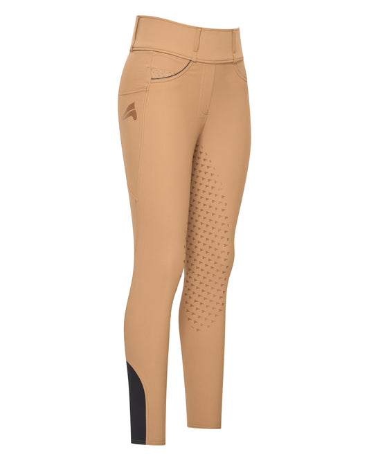 Riding Tights Maxima FullGrip, helskodda ridtights hög midja
