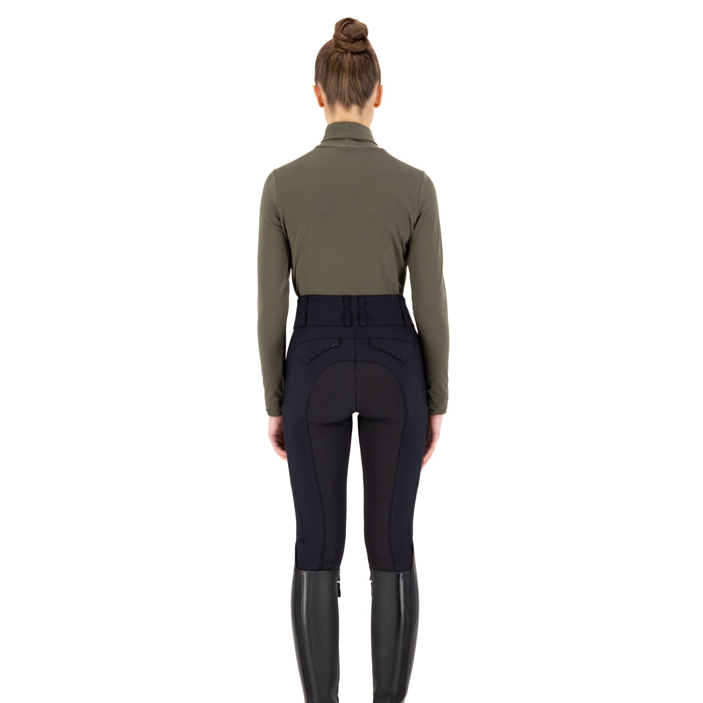 Rollneck Sofia, långärmad ridpolo, flera färger