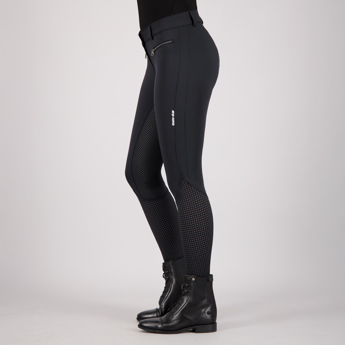Euro-Star Riding Breeches Airflow FullGrip, helskodda ridbyxor i lätt tyg
