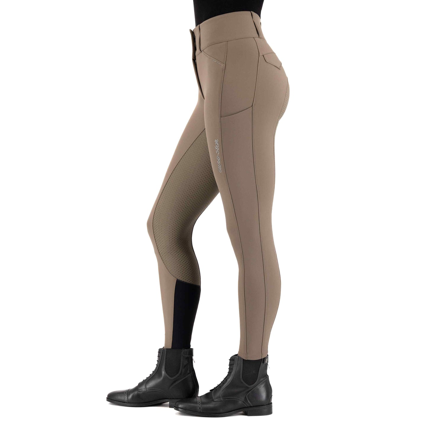 Aurelia Diamond FullGrip, helskodda ridbyxor med hög midja, flera färger
