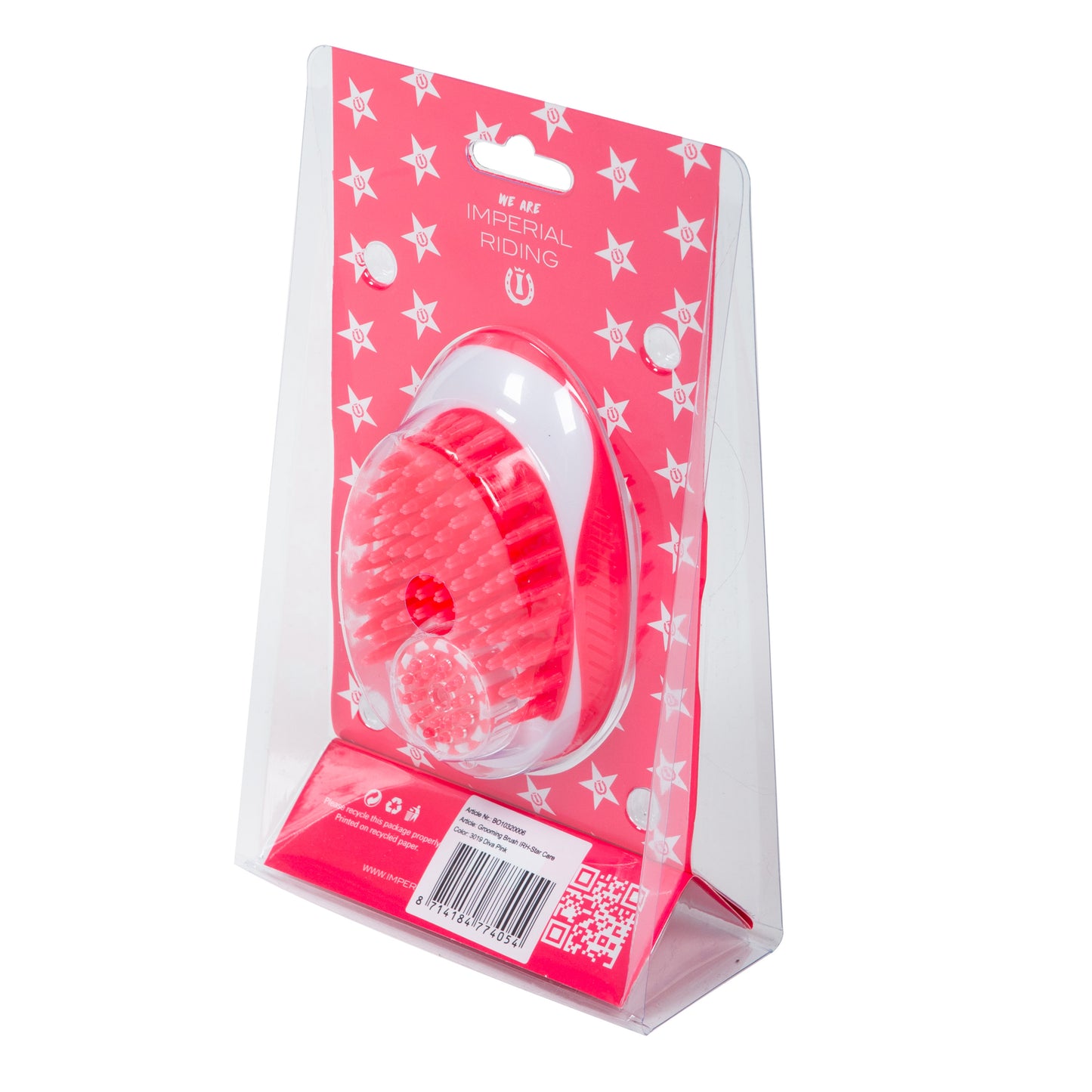 Grooming Brush Star Care, tvättborste med behållare