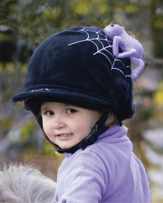 Cobweb Spider Hat Silk, hjälmöverdrag spindel