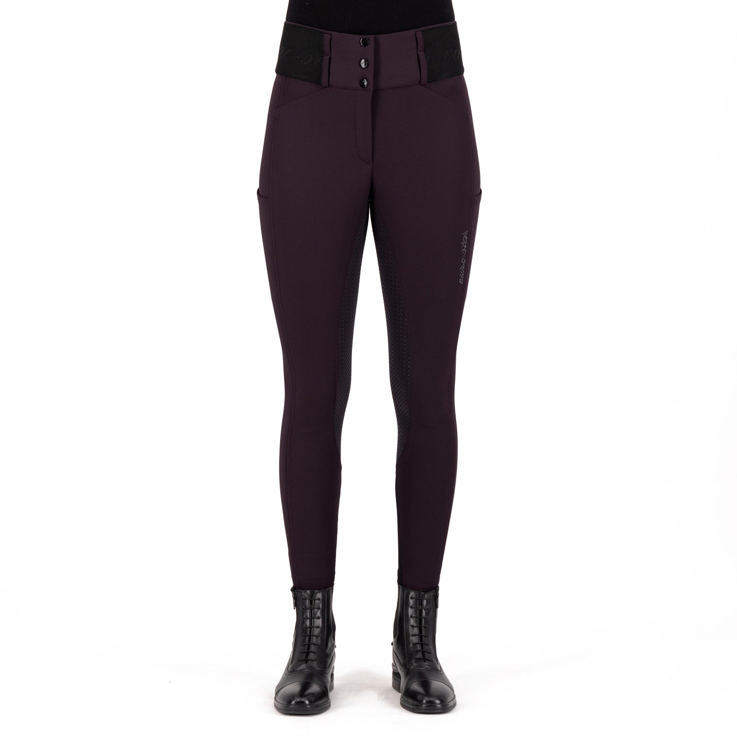 Euro-Star Athletic Leanline FullGrip, varm ridbyxa med hög midja
