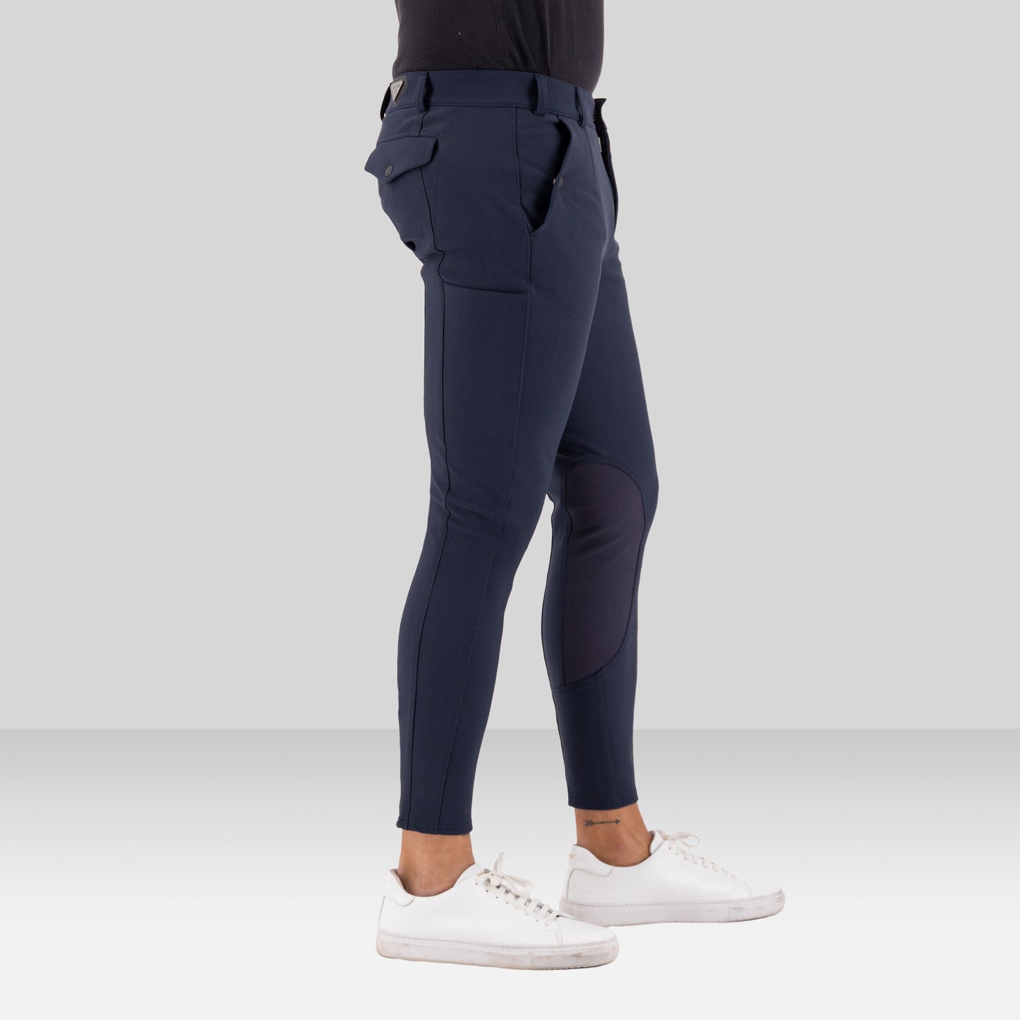 Gabriel Thermaline GripConnect Knee, varm knäskodd ridbyxa herr, flera färger