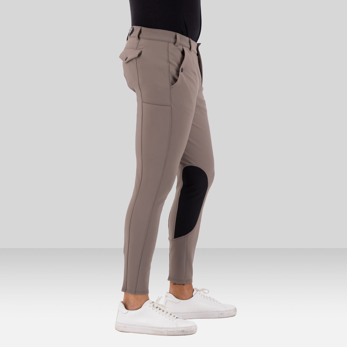 Euro-Star Gabriel Thermaline GripConnect Knee, varm knäskodd ridbyxa herr