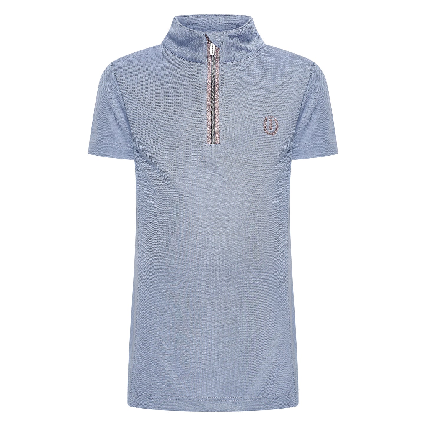 Imperial Riding Kids Top Arly, t-shirt med glittrig dragkedja