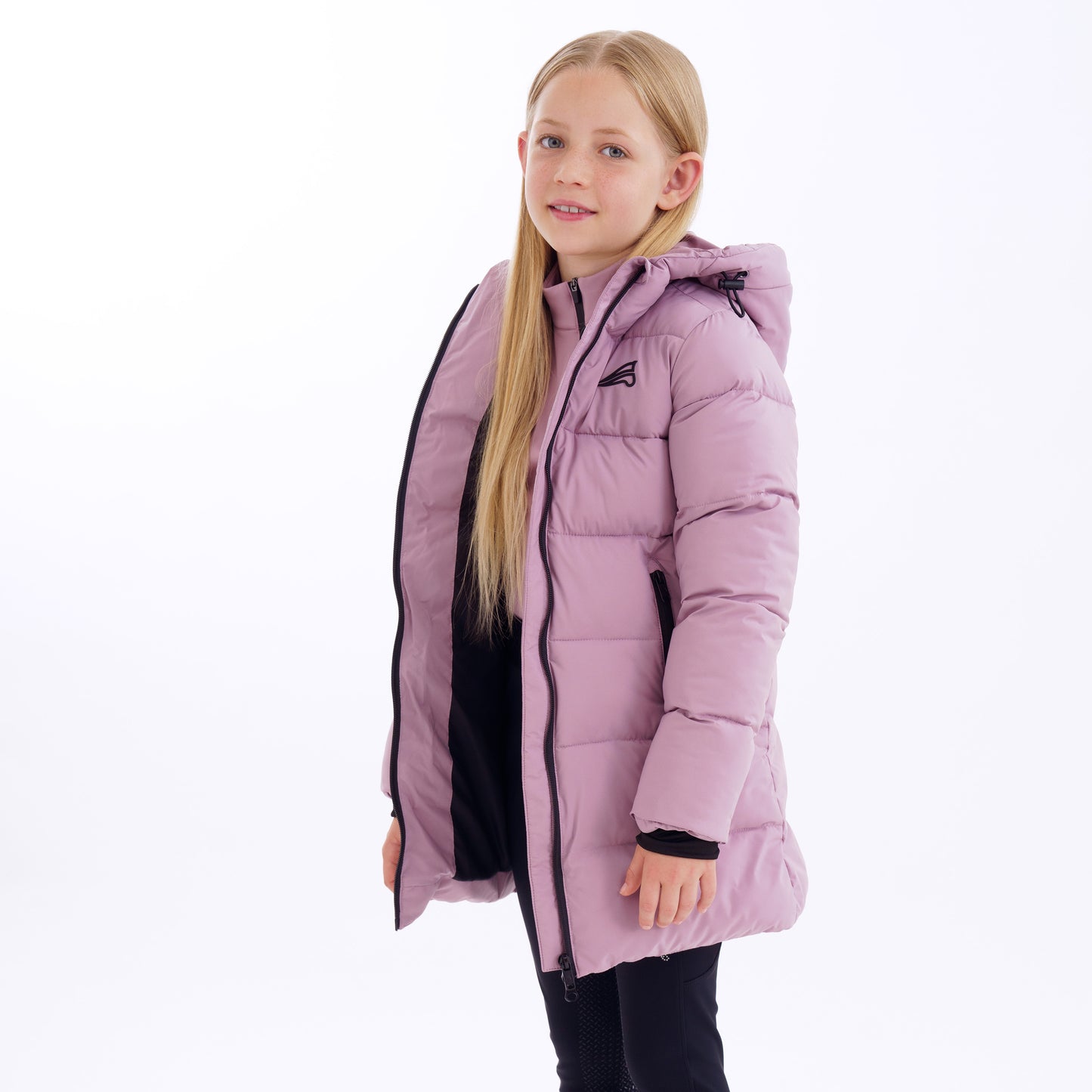 Kids Jacket Carbo, varm ridkappa junior, flera färger