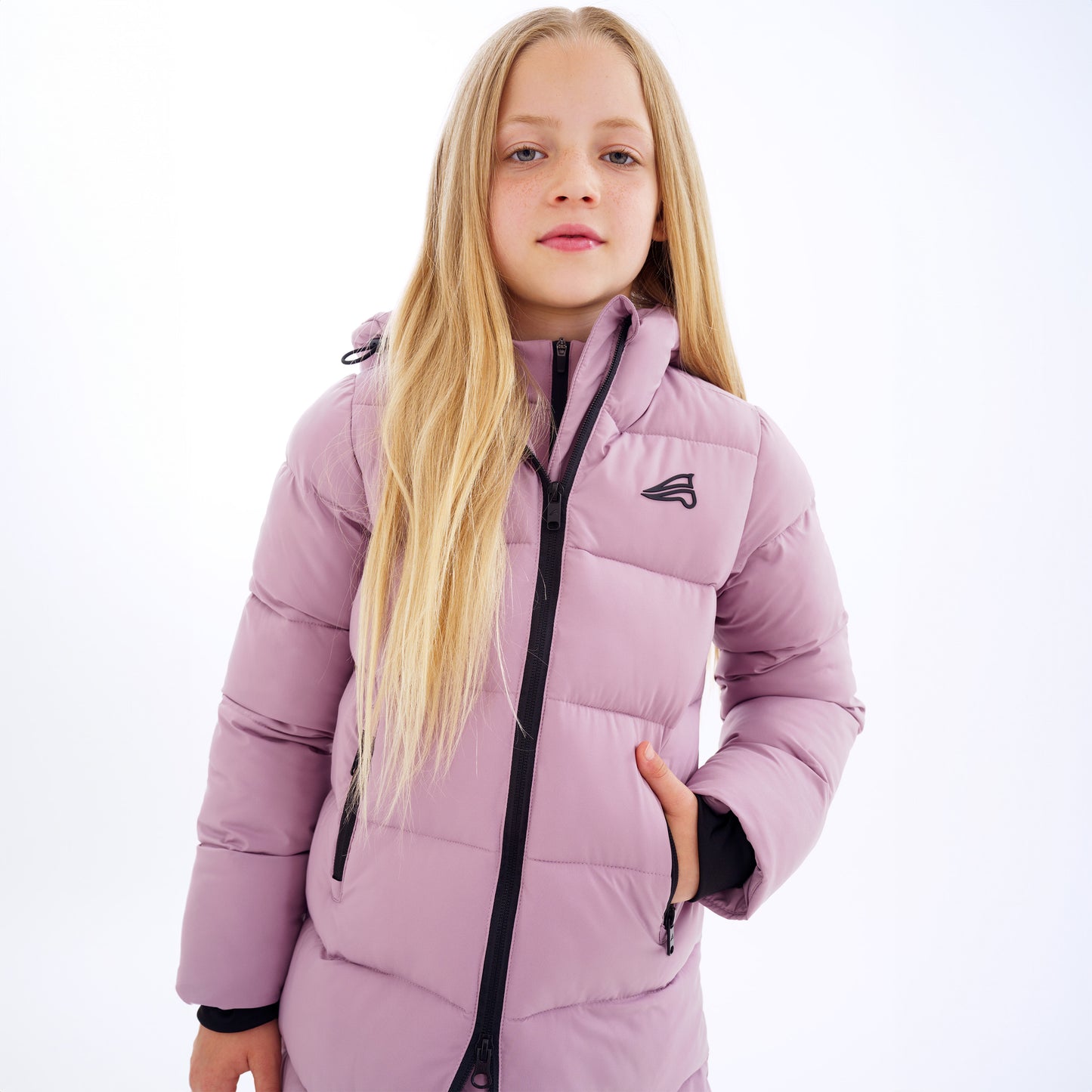 Kids Jacket Carbo, varm ridkappa junior, flera färger