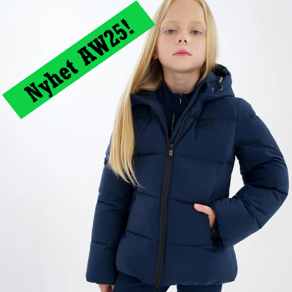 Kids Jacket Camie, varm ridjacka junior, flera färger