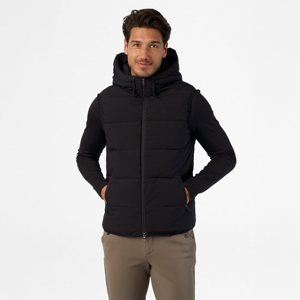 Mens Bodywarmer Cody, varm ridväst herr