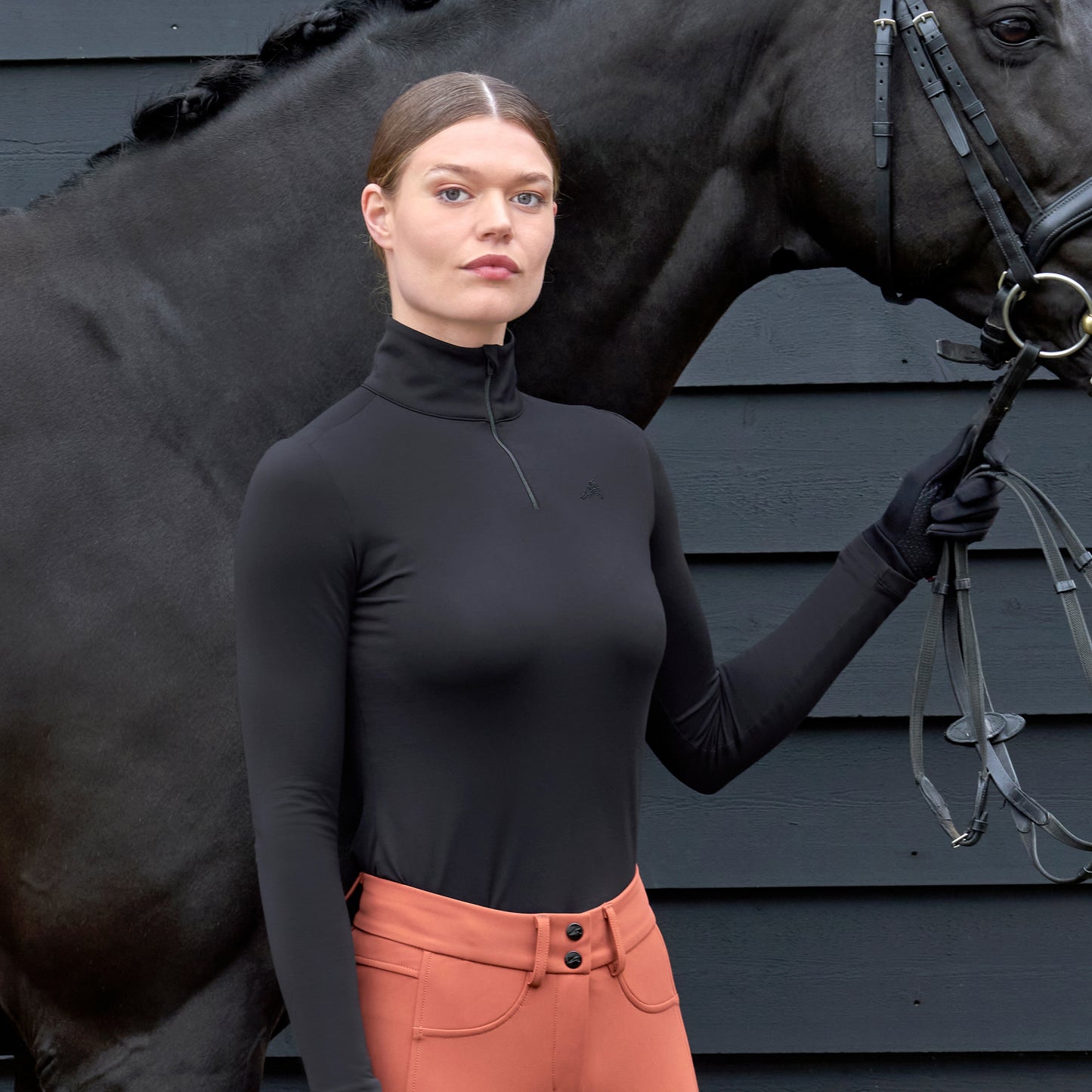 Tech Top Olivia, mjuk ridtröja i många färger
