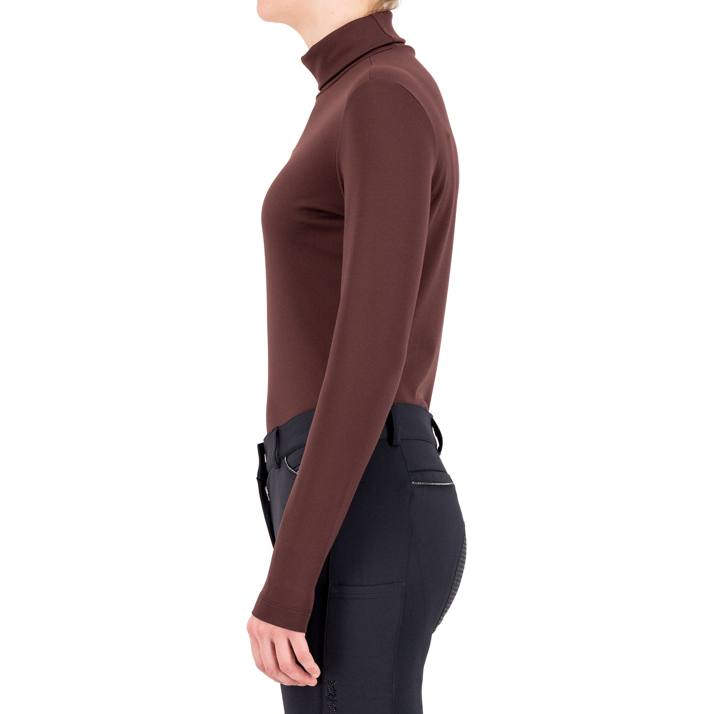 Rollneck Sofia, långärmad ridpolo, flera färger