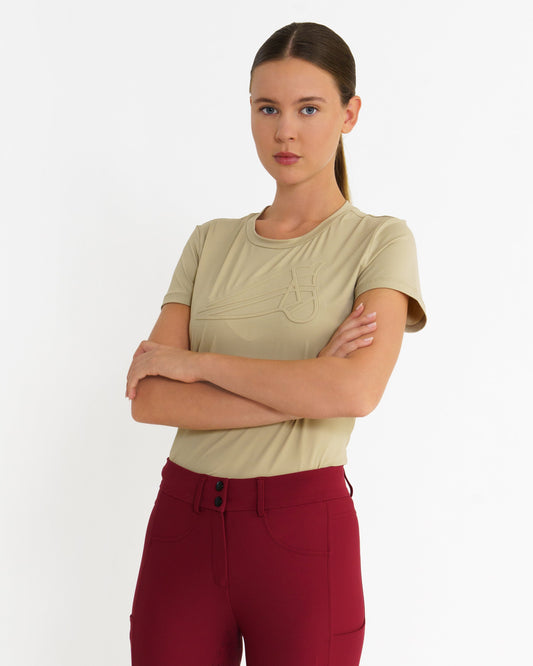 Top Amalia, t-shirt med logga