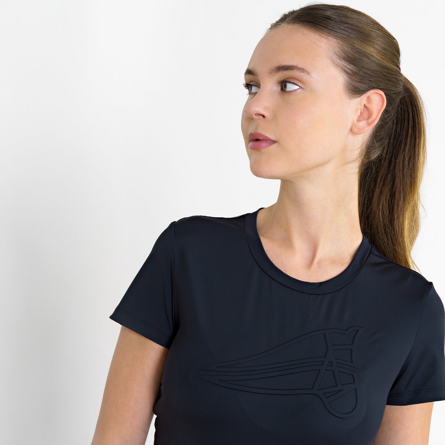 Top Amalia, t-shirt med logga, flera färger