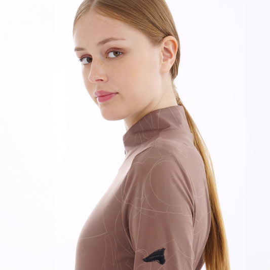 Top Avia, fint mönstrad tröja